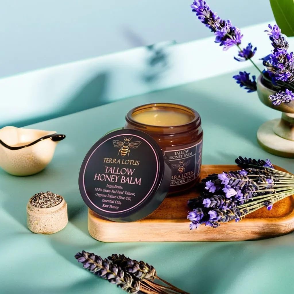 Tallow & Honey Face Balm - Organic Grass-Fed Beef