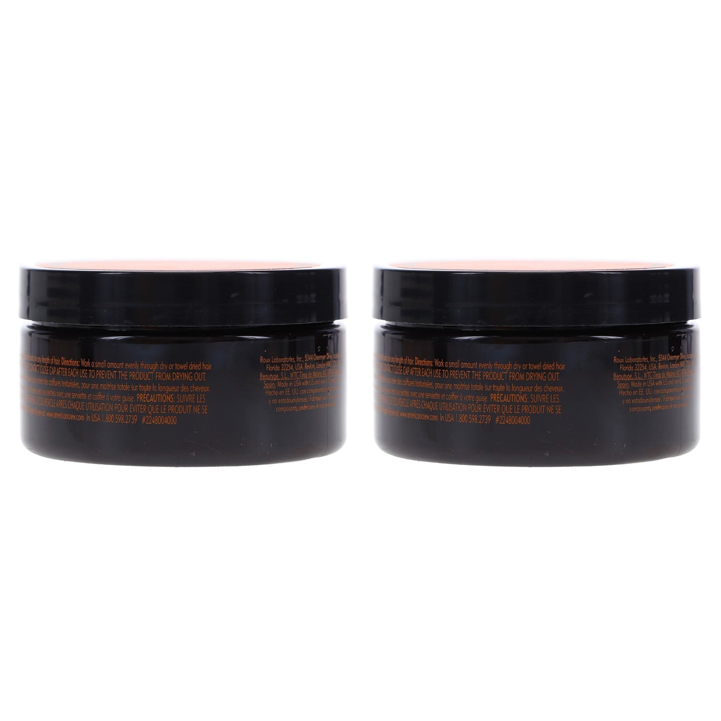 Men's Matte Hair Clay 3 oz - 2 Pack for All-Day Hold and Texture