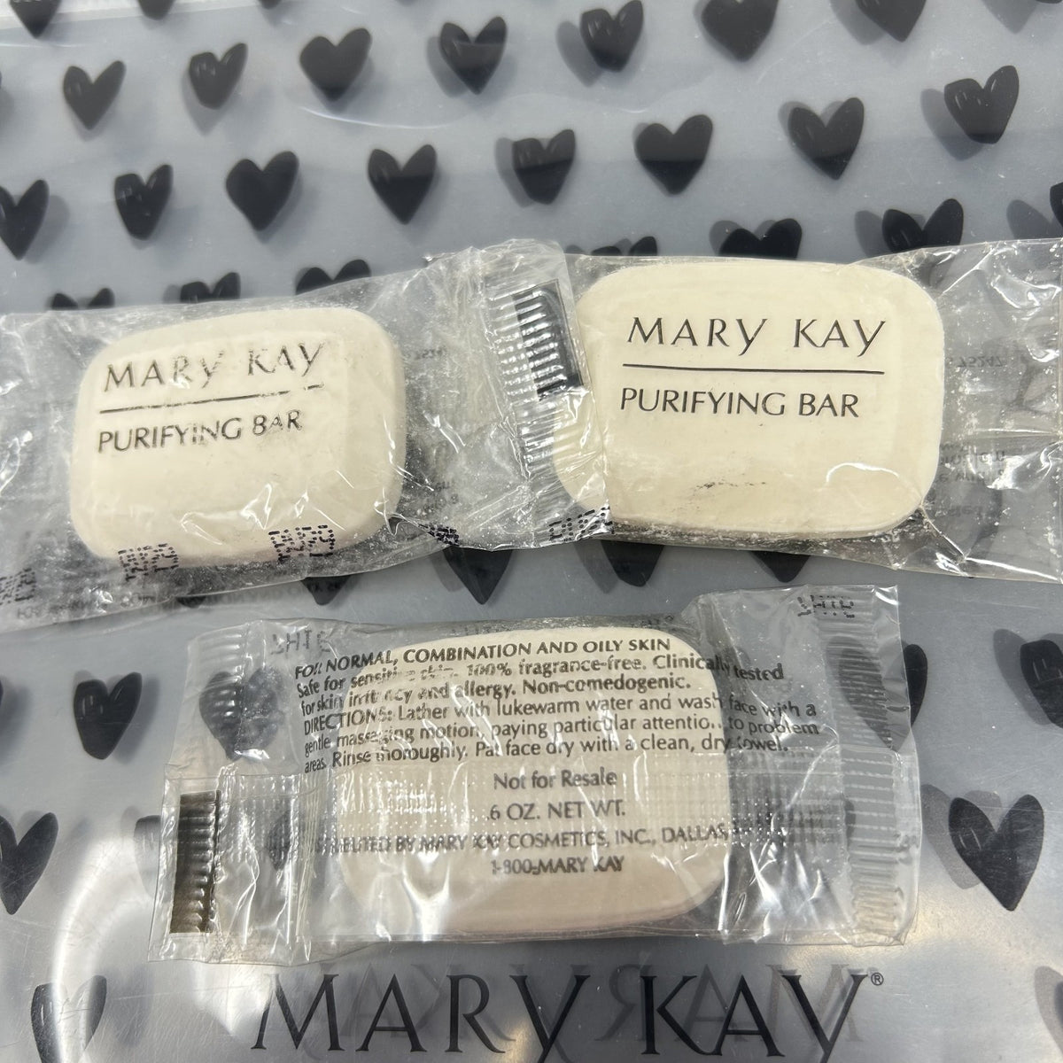Lot of 3 Travel Size Mary Kay Purifying Bar Soap - Sealed, New