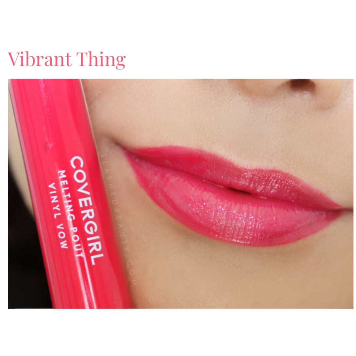 Covergirl Melting Pout Vinyl Vow Liquid Lipstick - Vibrant Pink 3 Pack
