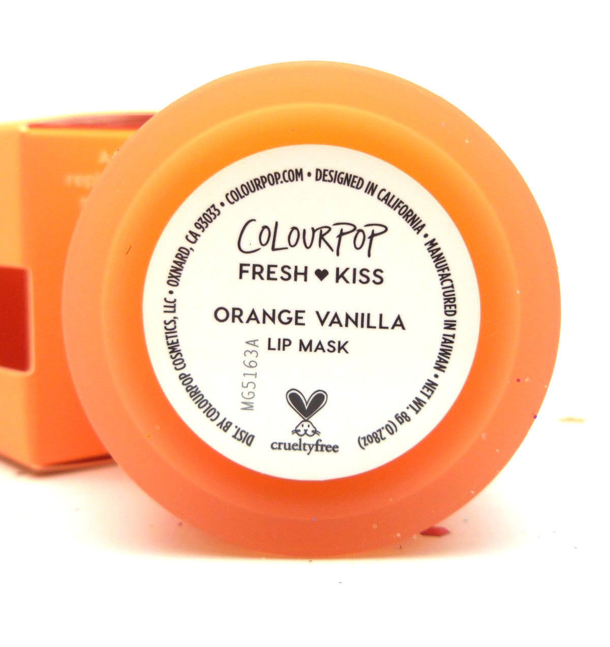 Colorful Orange Vanilla Lip Mask - Hydrating Lip Care 8g