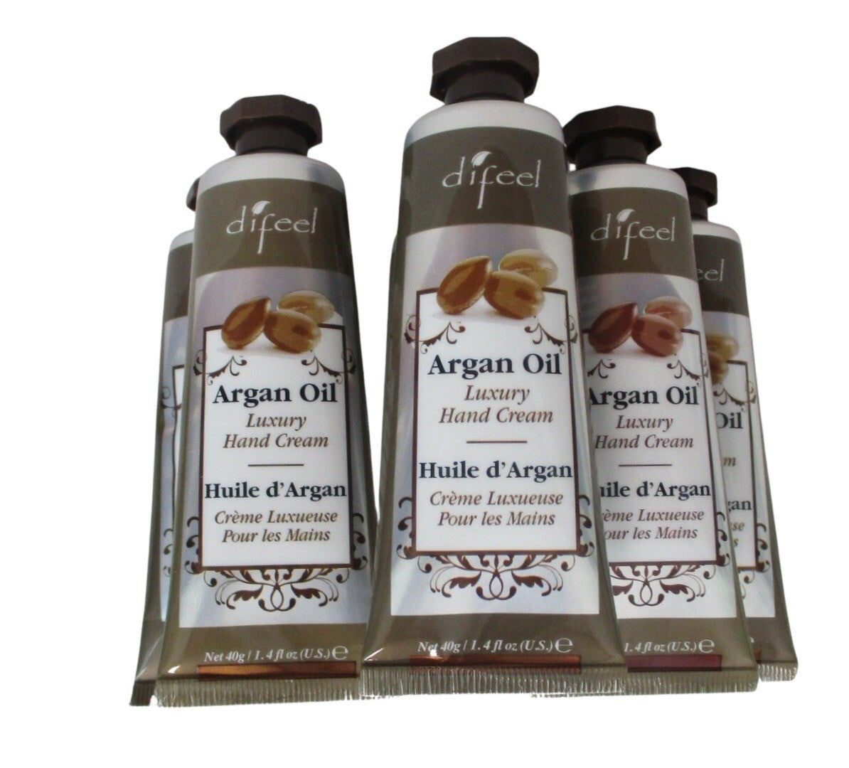 Difeel Extreme Moisturizing Hand Cream with Argan Oil - 6 Pack