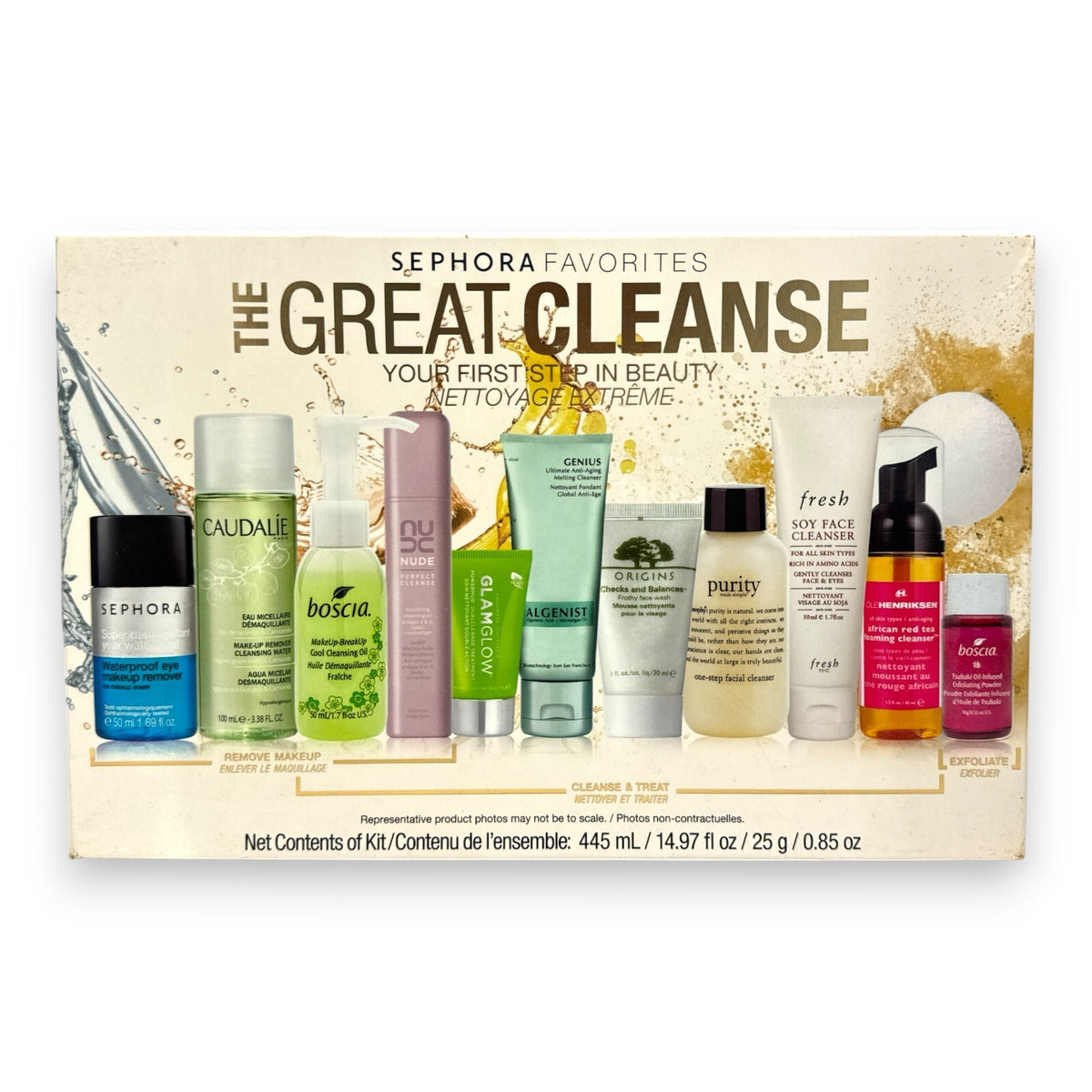 Beauty Cleanse Set - 11 Piece Skincare & Makeup Remover Collection