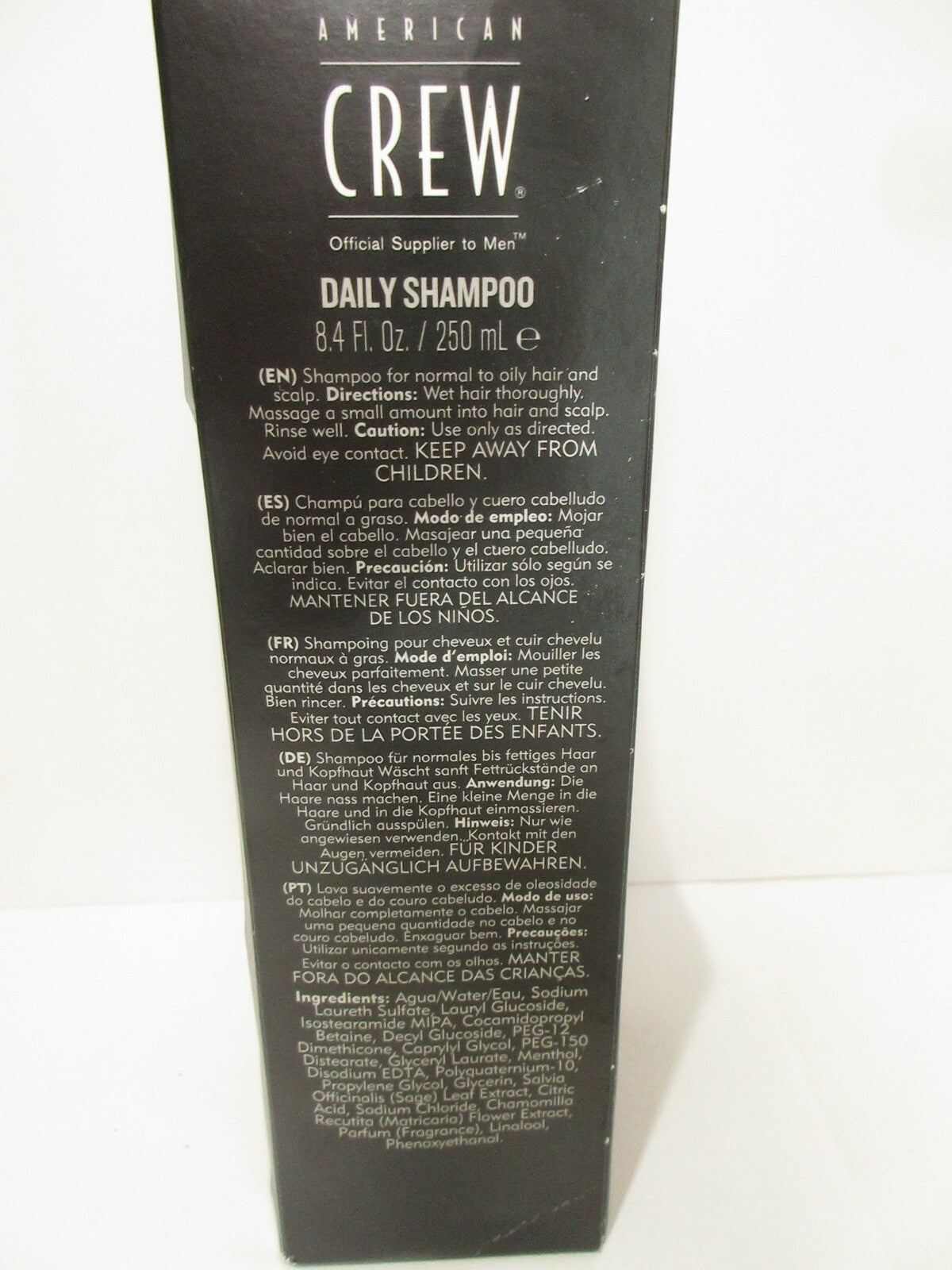 American Crew Grooming SET Daily SHAMPOO 8.4oz & FIBER high hold 3oz