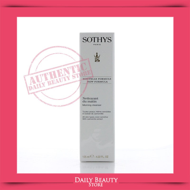 Sothys Facial Cleanser 125ml Oil-Free Foaming Skin Wash for All Skin Types