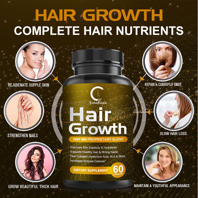 Hair Loss Supplement DHT Blocker – 60 Capsules