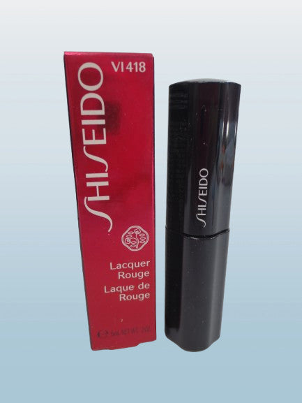 Shiseido Lacquer Rouge Lipstick Vi418 0.2 oz - Box of 2