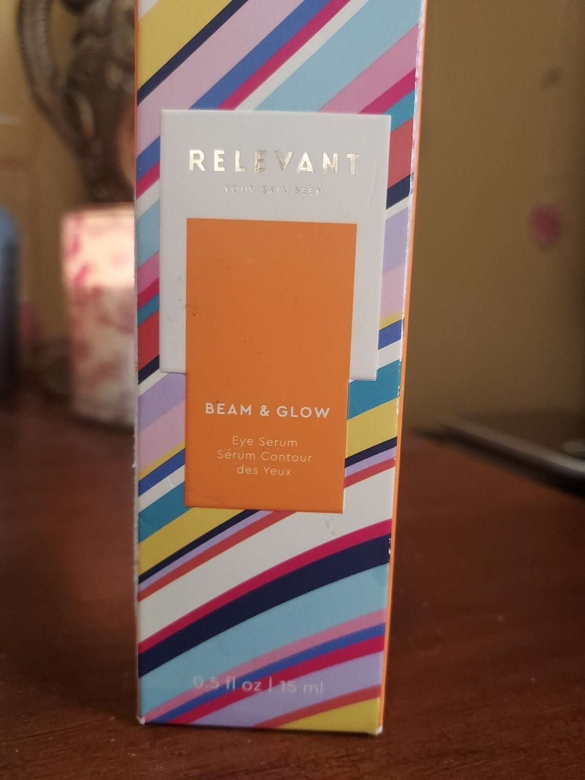 Relevant Beam & Glow Eye Serum - 0.5 Fl Oz Hydrating Skin Care