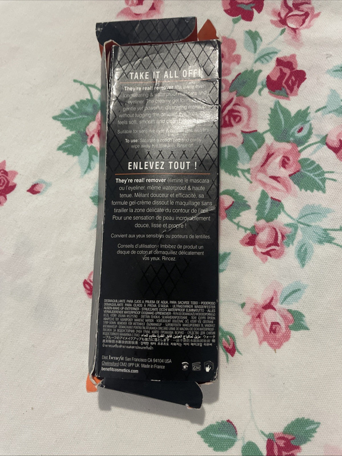 Waterproof Eye Makeup Remover Gel for Sensitive Skin - 1.7oz