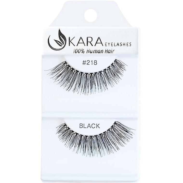 6 Pairs 100% Human Hair False Eyelashes - Kara Assorted Styles