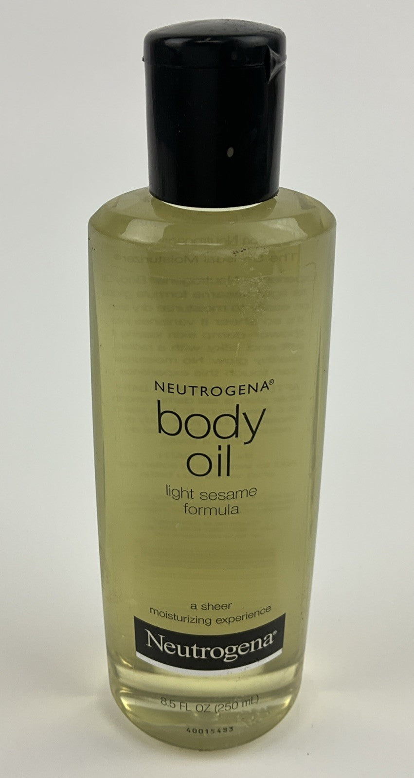 Neutrogena Light Sesame Body Oil 8.5oz Moisturizing Skin Oil