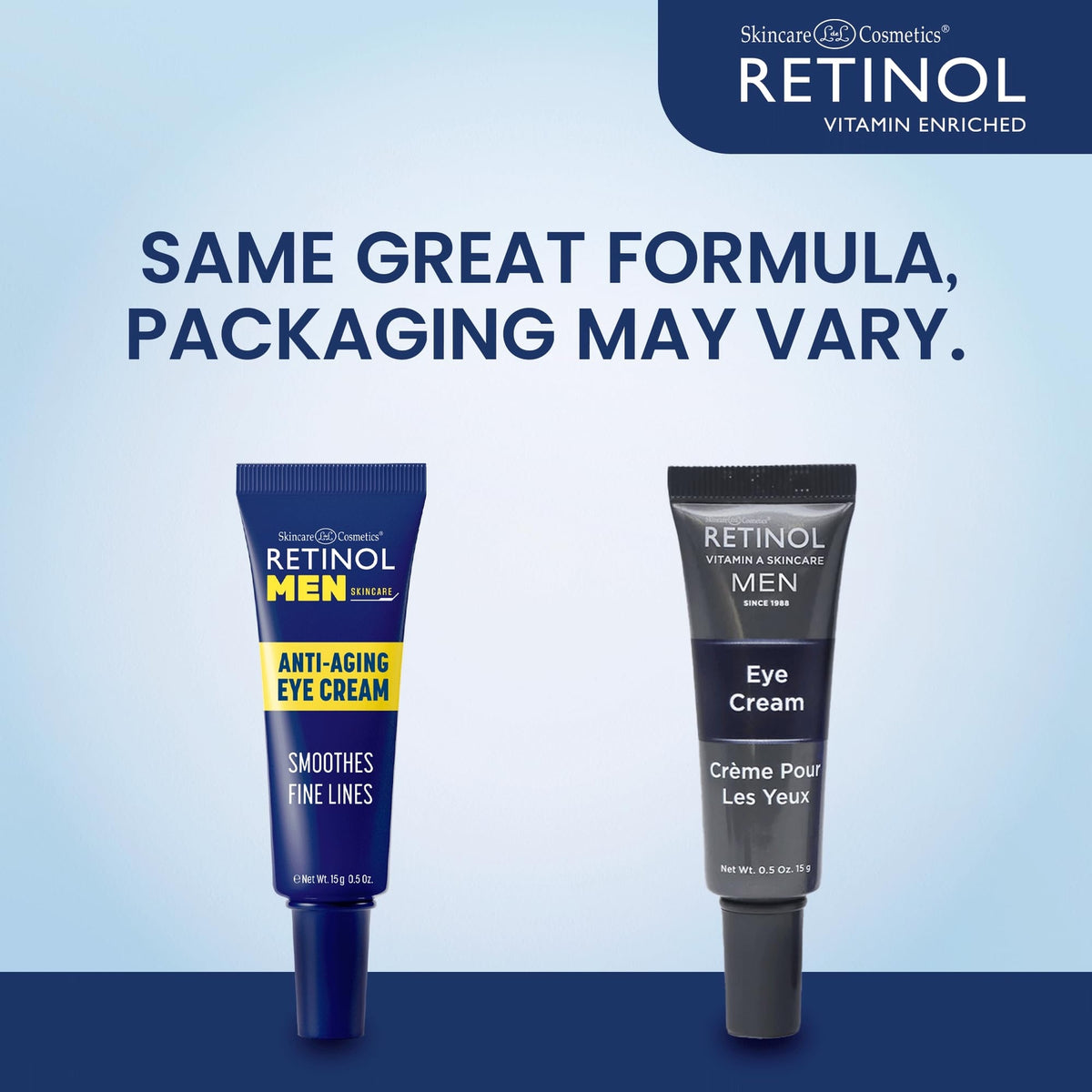 Men's Retinol Eye Cream – Anti-Aging Under Eye Treatment for Fine Lines & Dark Circles