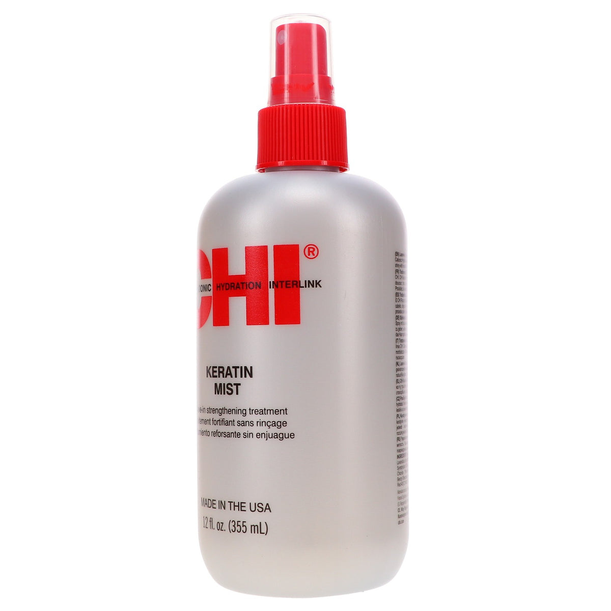 Keratin Hair Mist Spray 12 oz - Strengthen & Protect Damaged Hair