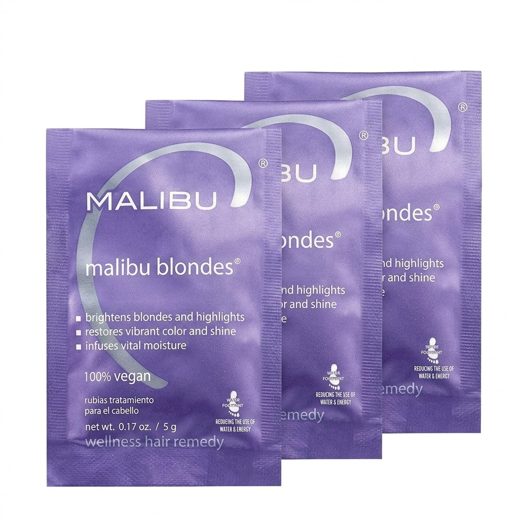 Blonde Hair Brightening Treatment Pack - Brighten & Revive 3 x 5g Sachets