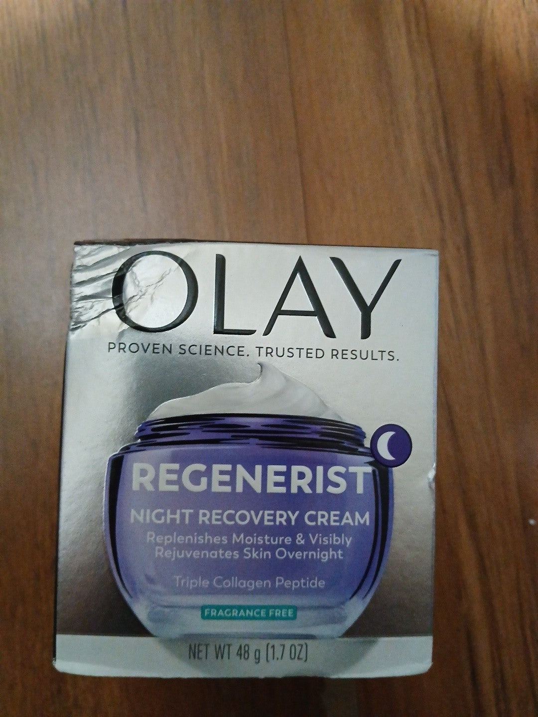 Olay Regenerist Night Recovery Cream Fragrance-Free 48g - Anti-Aging Night Moisturizer