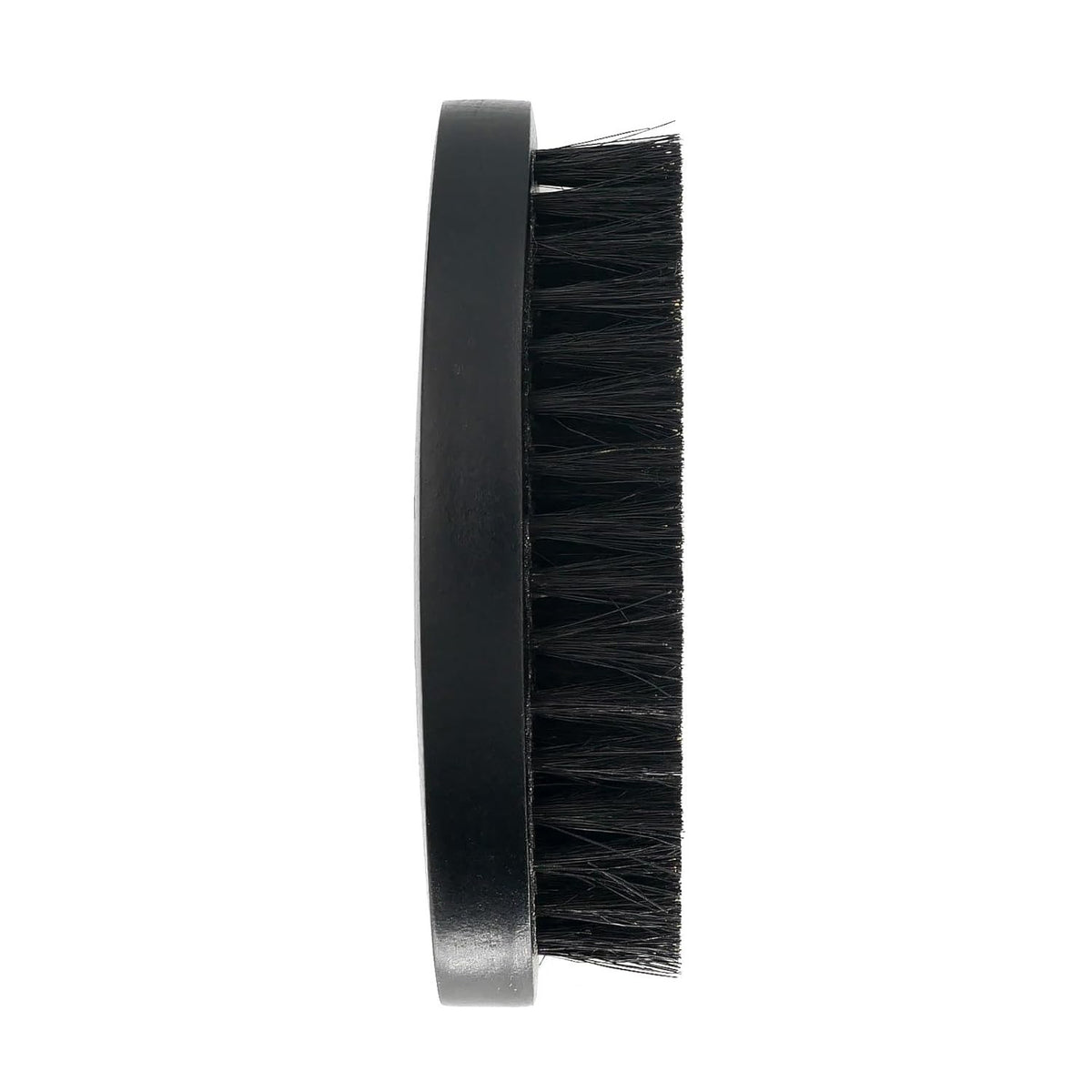 Black Boar Bristle Beard Brush for Medium to Thick Beards - Stylish Grooming Tool