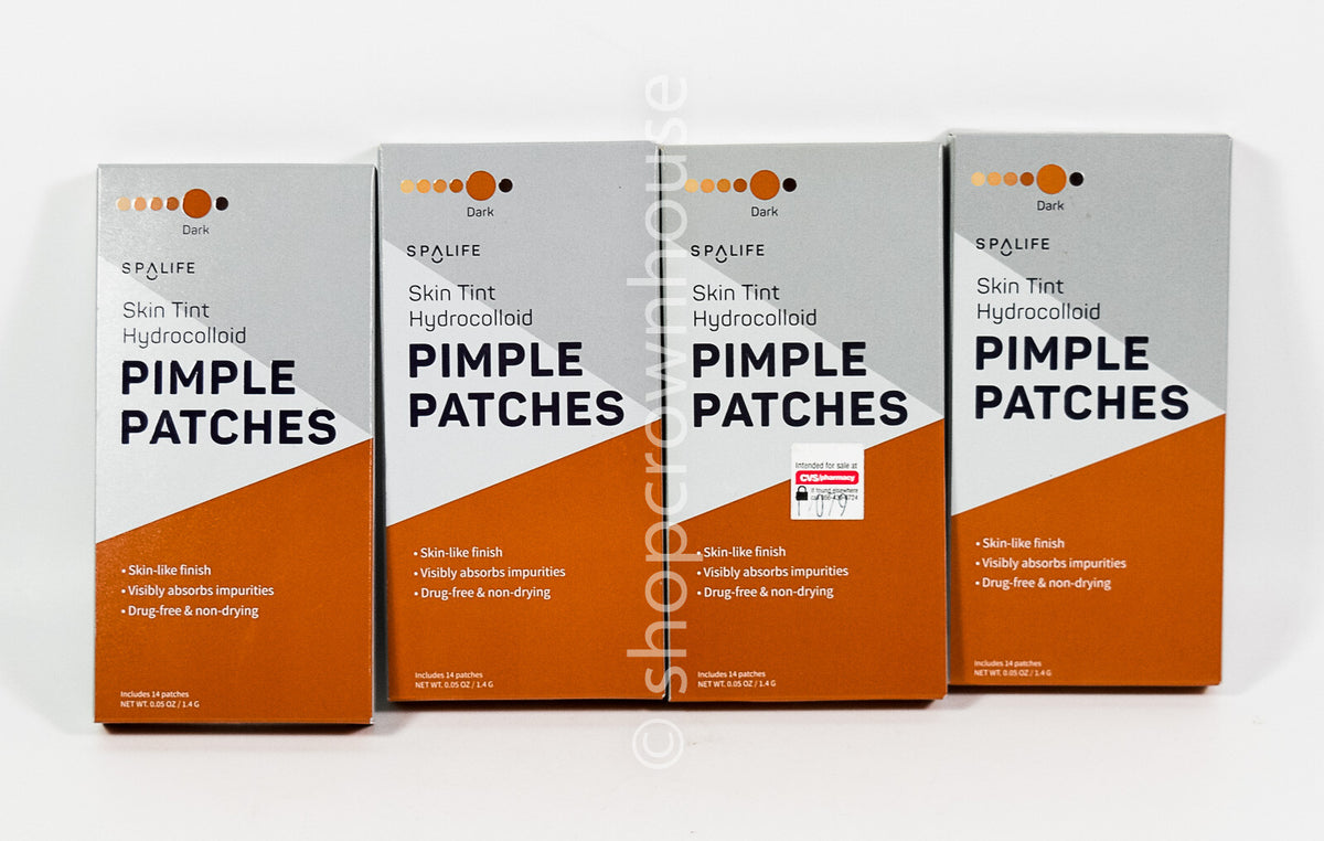 Hydrocolloid Pimple Patches Dark Skin Tint 14 Pack - Acne Spot Treatment