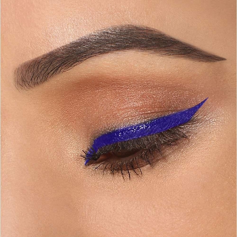 Water-Resistant Blue Liquid Eyeliner for Daily Makeup - 9ml
