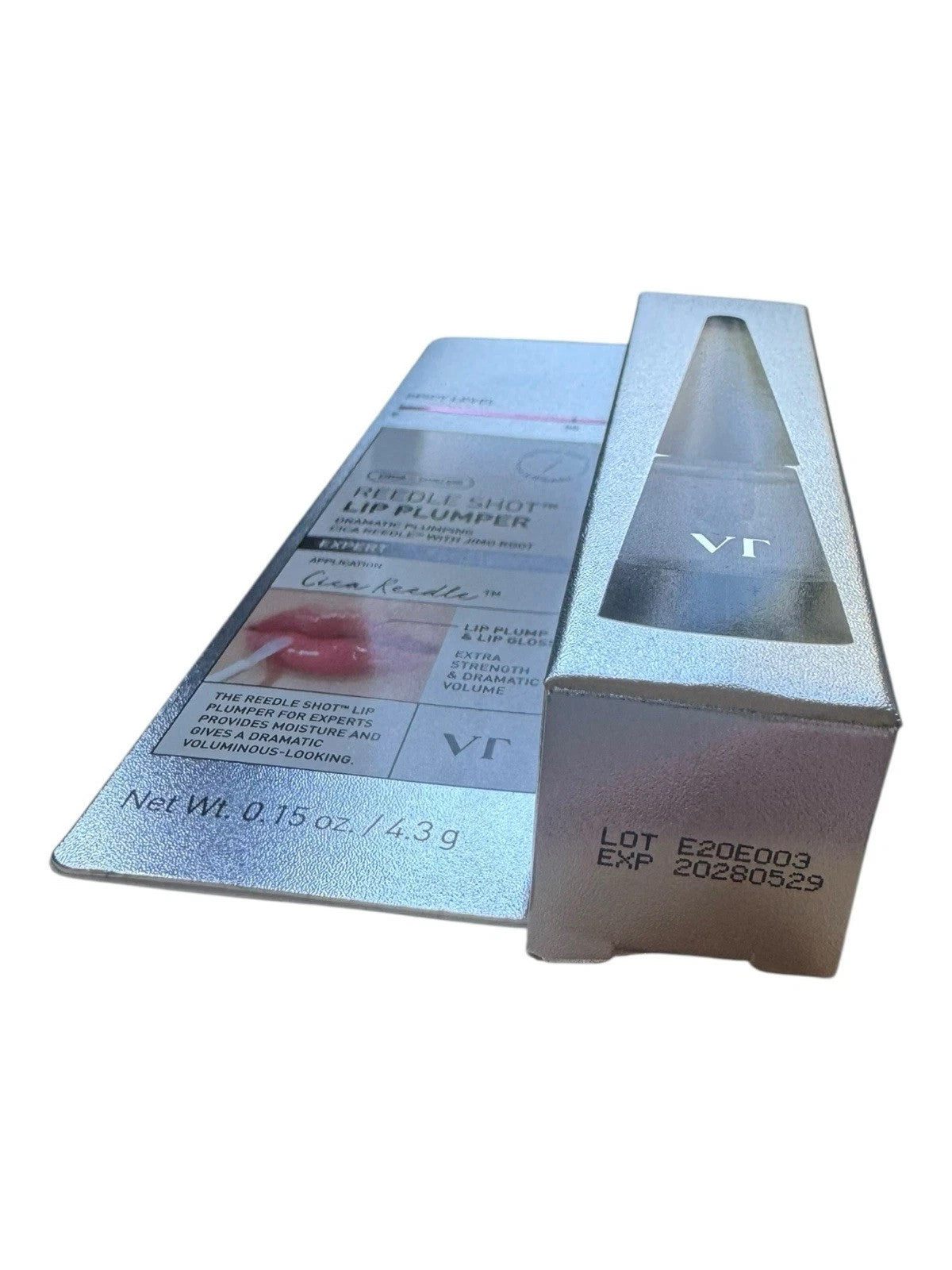 Lip Plumper Spicy - Clear Gloss with Shine, 0.15 oz - Expert