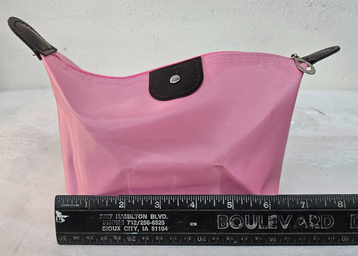 Pink Makeup Bag Cosmetic Hand Bag Coin Purse - Unbranded