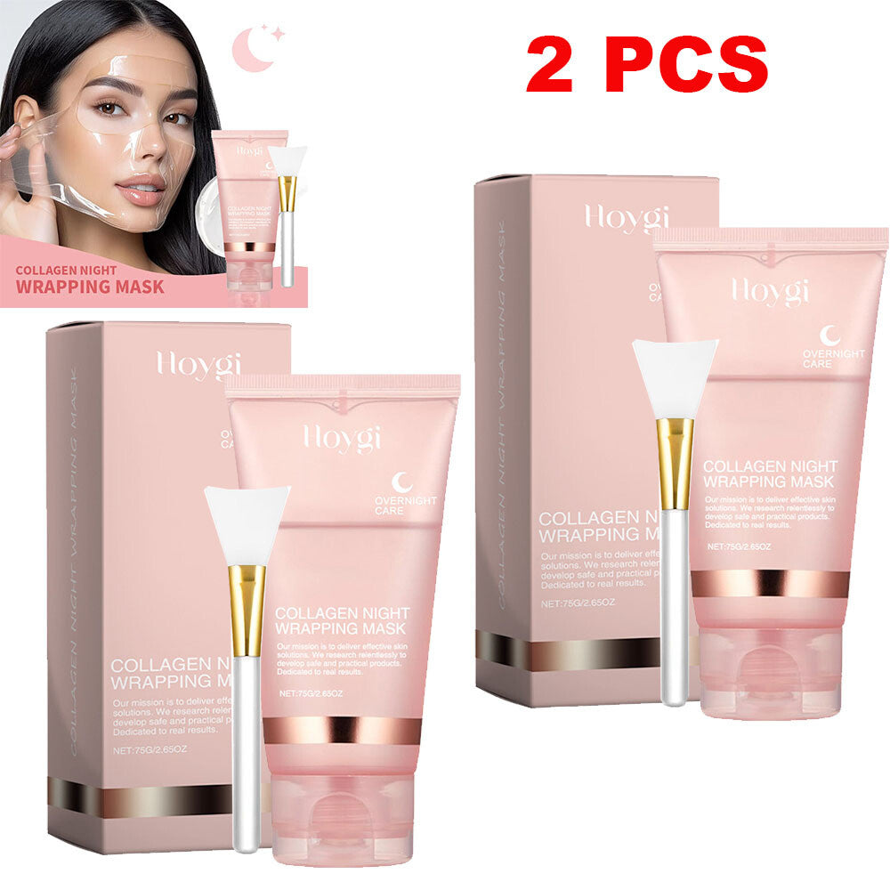 Collagen Peel Off Night Mask - Moisturizing Face Wrap 75g