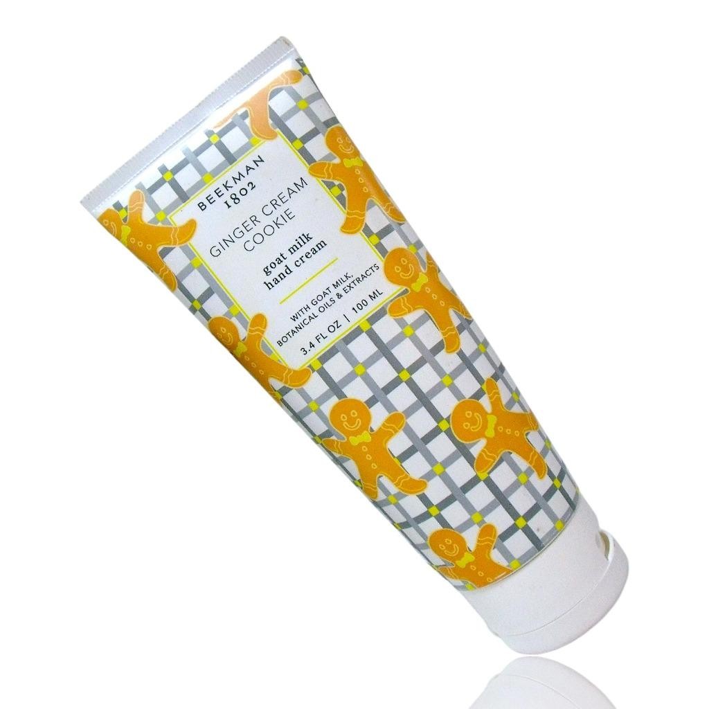 Goat Milk Hand Cream Lotion, Ginger Cream Cookie - 2 Pack 3.4 oz