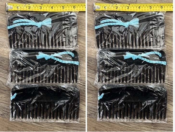 Redken Wide Toothed Comb for Wet and Dry Hair - Pack of 6