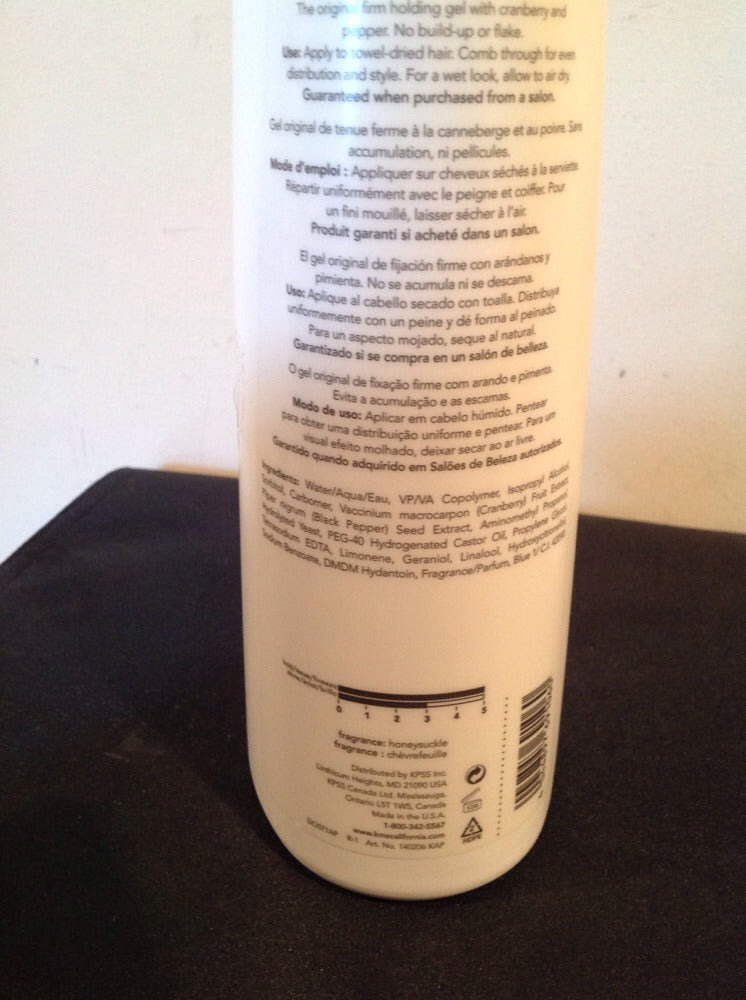 Unisex Hair Styling Gel 25.3 oz - Firm Hold, Natural Shine, Flake-Free