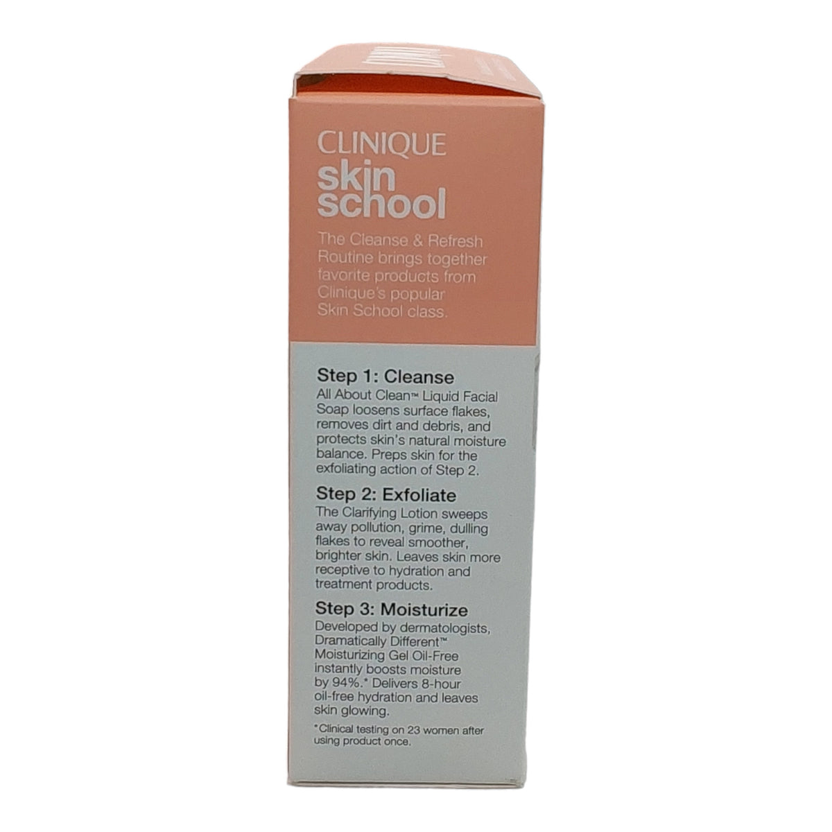 Clinique Skin School 3-Step Skincare Set for Oily Skin - Cleanser, Toner & Moisturizer