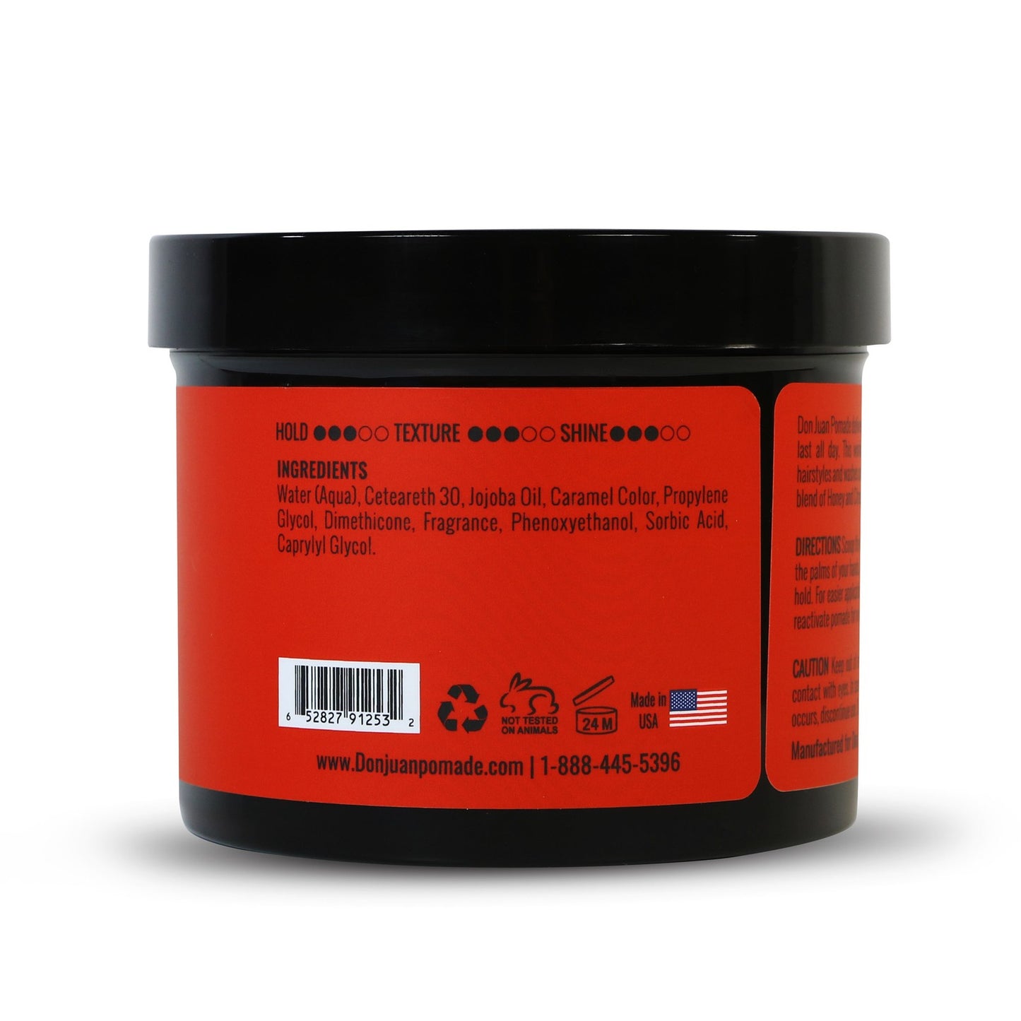 Pomade Barber Edition Medium High Hold Water Based 32oz for Classic Hairstyles