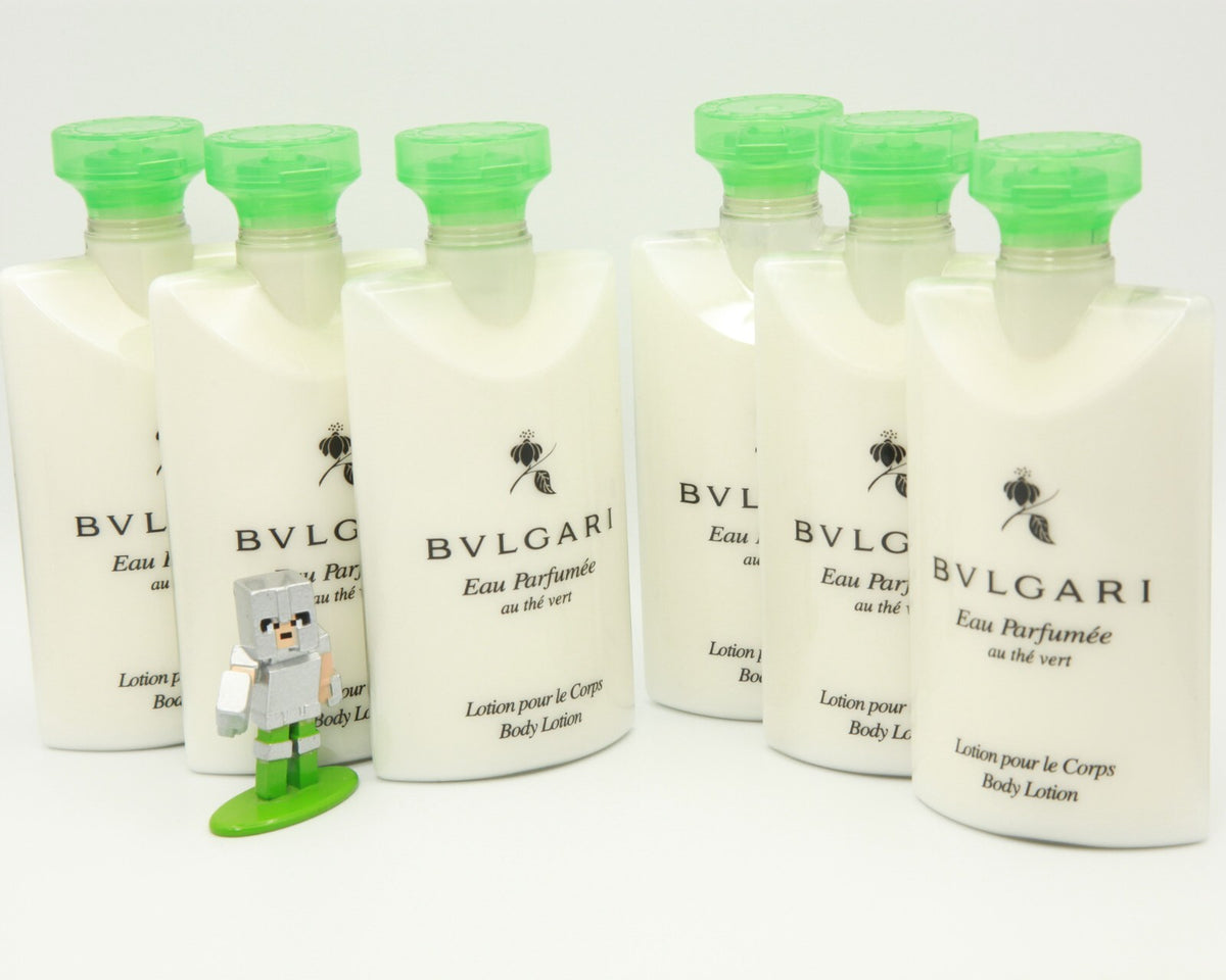 Green Tea Body Lotion Set, 6x75ml Bottles