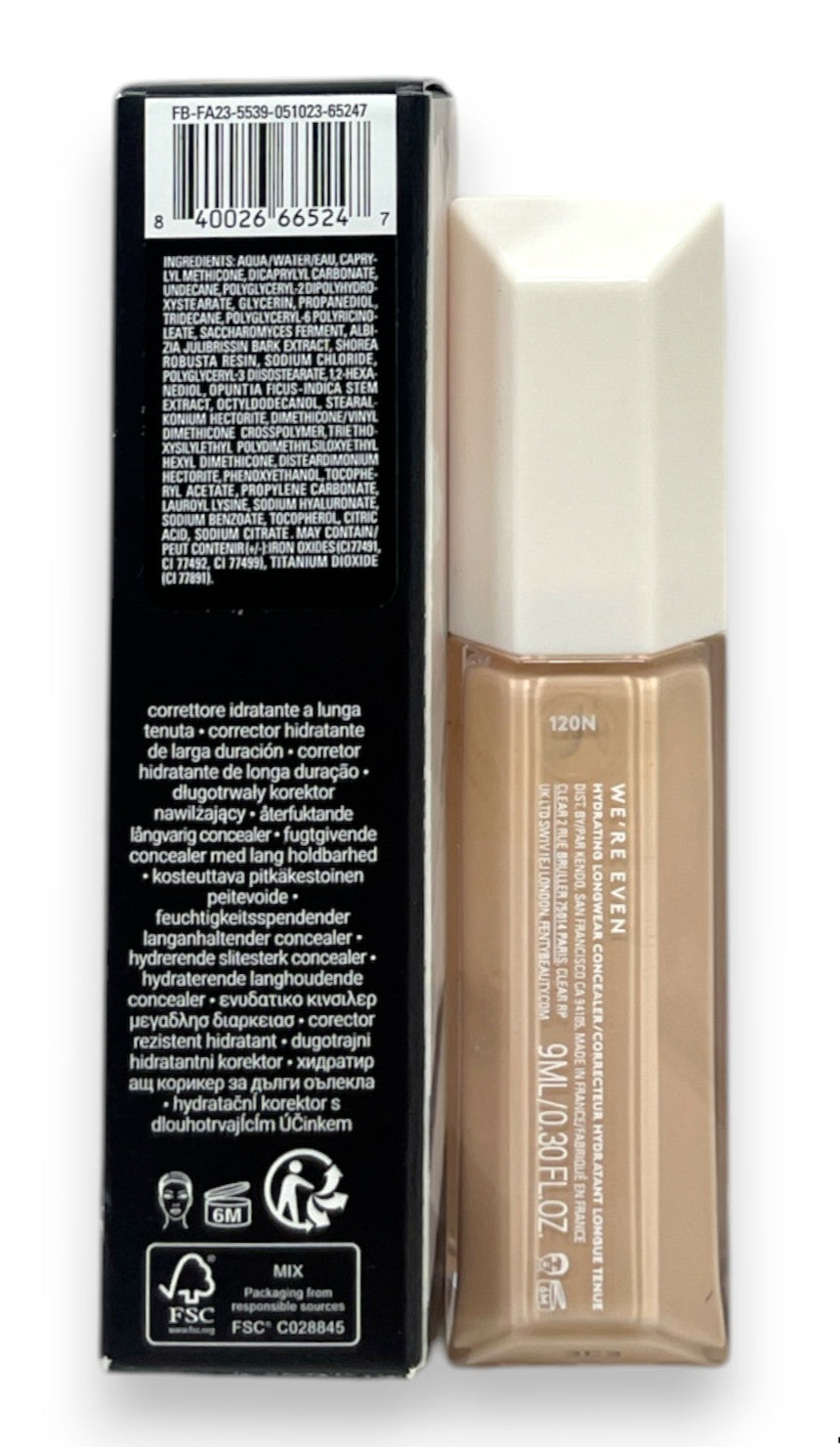 Hydrating Longwear Concealer - Multiple Shades for Flawless Face Makeup