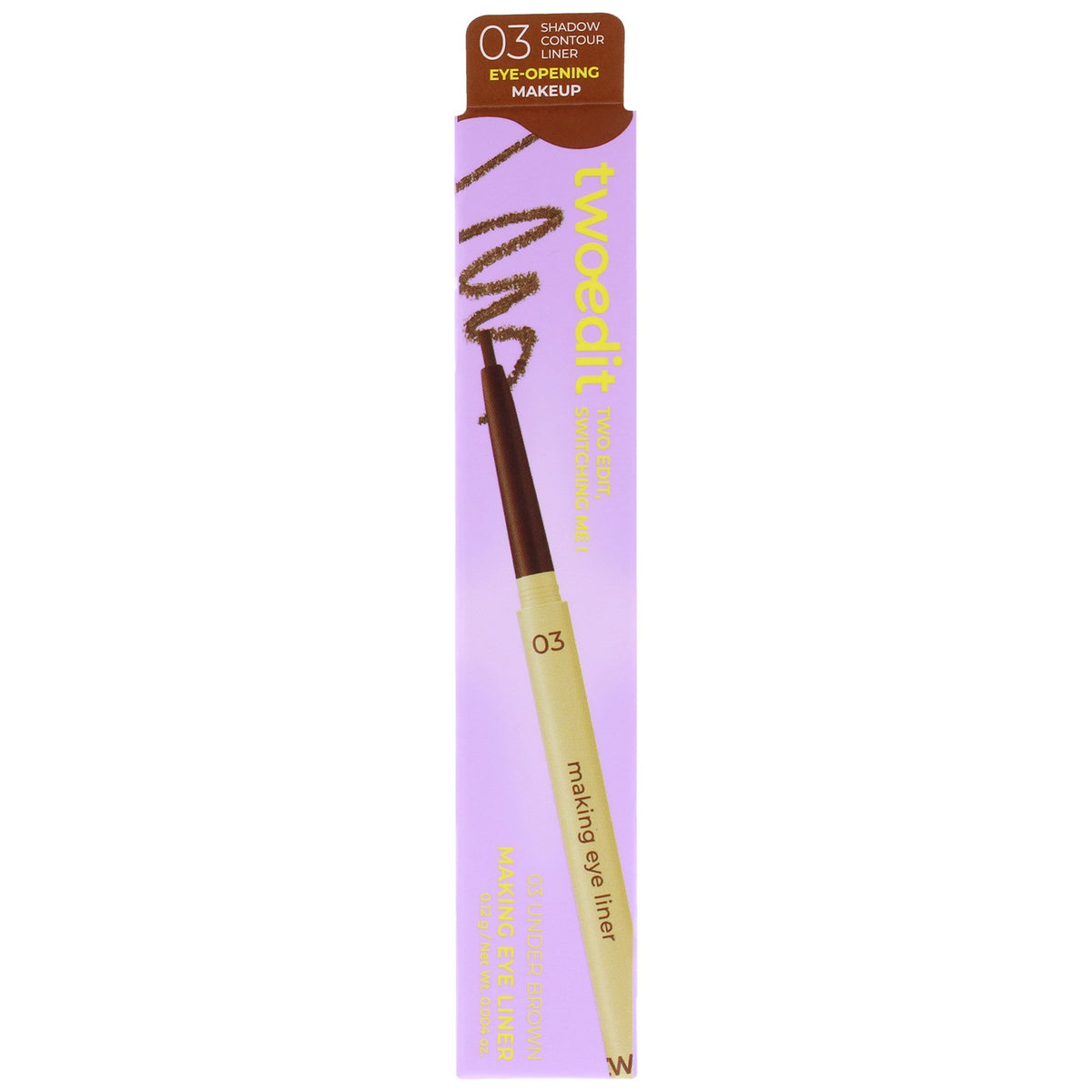 Women’s Waterproof Brown Eye Liner - Smudge-Proof and Precise Application