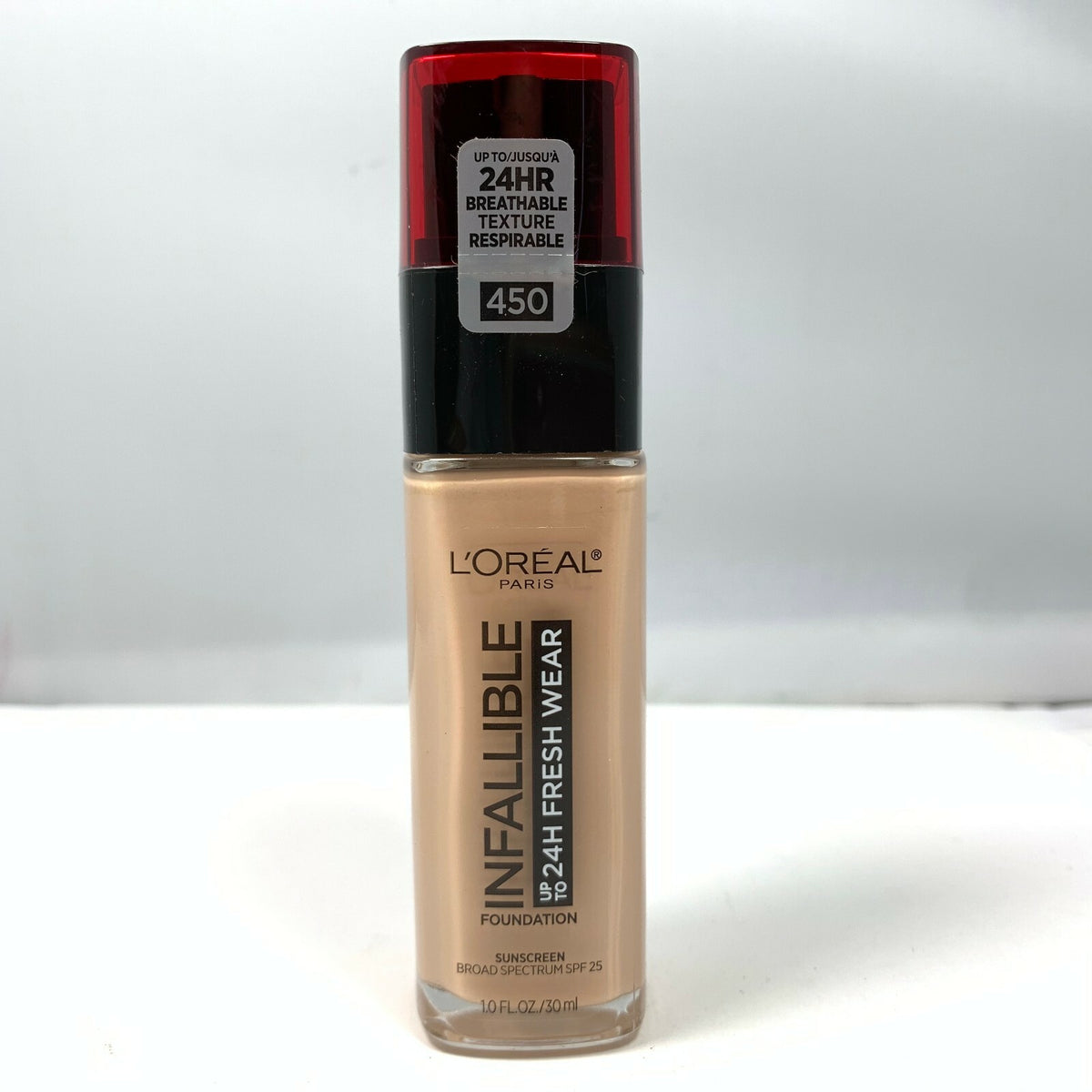 Long-Lasting Infallible Foundation SPF25 - 24 Hour Wear, Multiple Shades