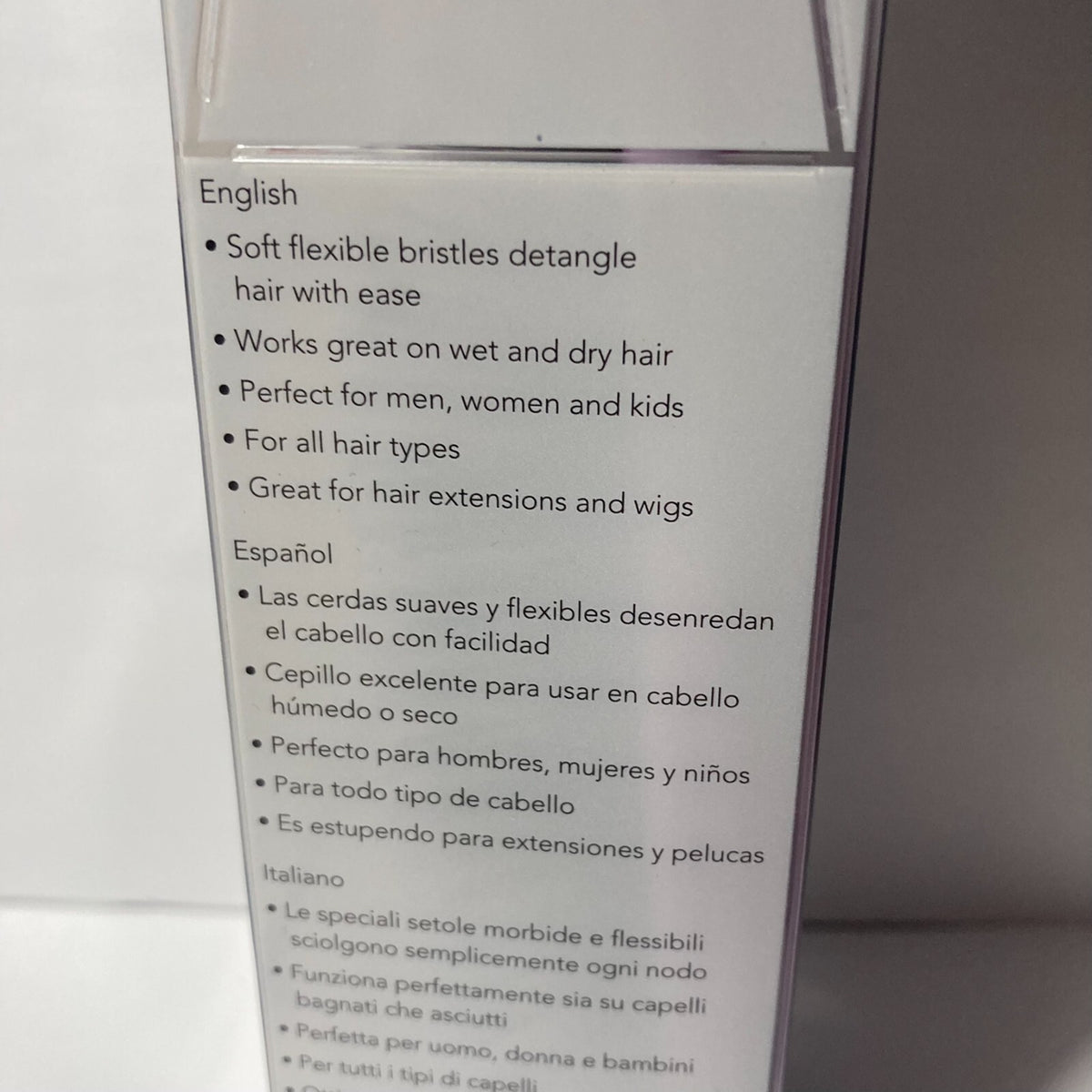 Wet Brush Pro Detangle Hair Brush - Professional Purple Styling Tool