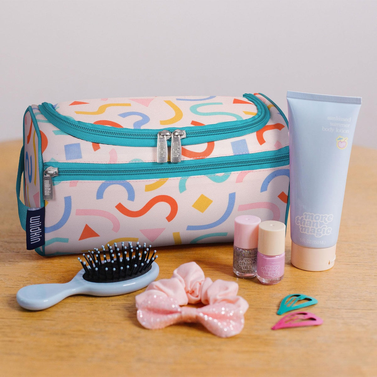 Kids Toiletry Bag - Confetti Peach by Wildkin