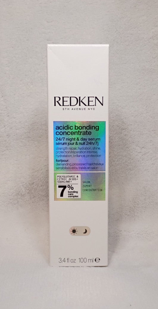 Redken Acidic Bonding Concentrate Night & Day Hair Serum 3.4oz - Repair & Hydrate