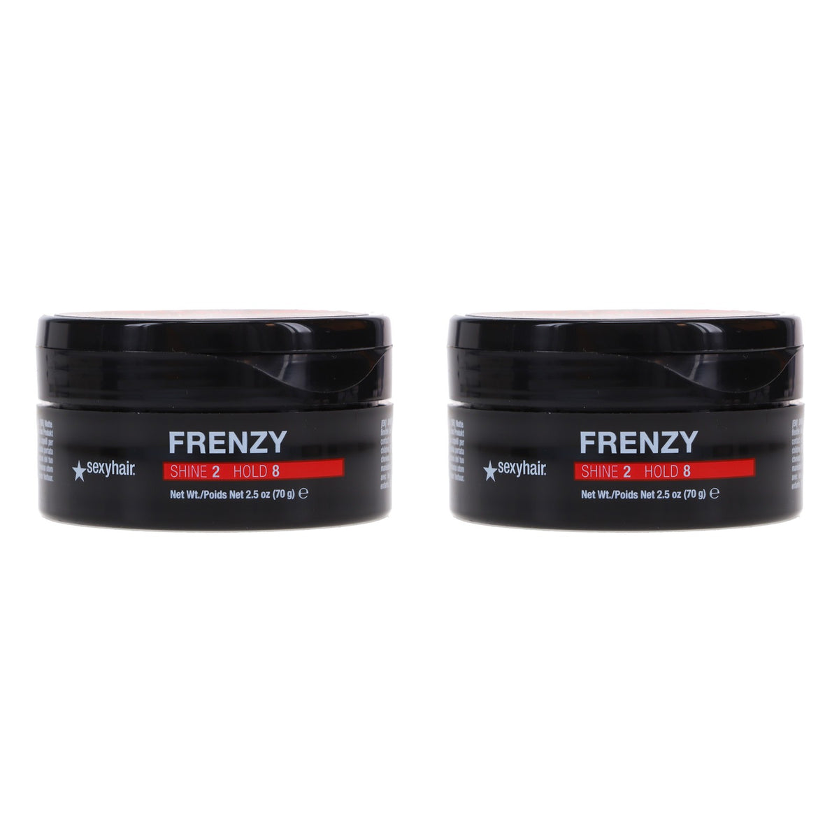 Hair Styling Pomade 2.5 oz - 2 Pack, Texturizing & Flexible Hold
