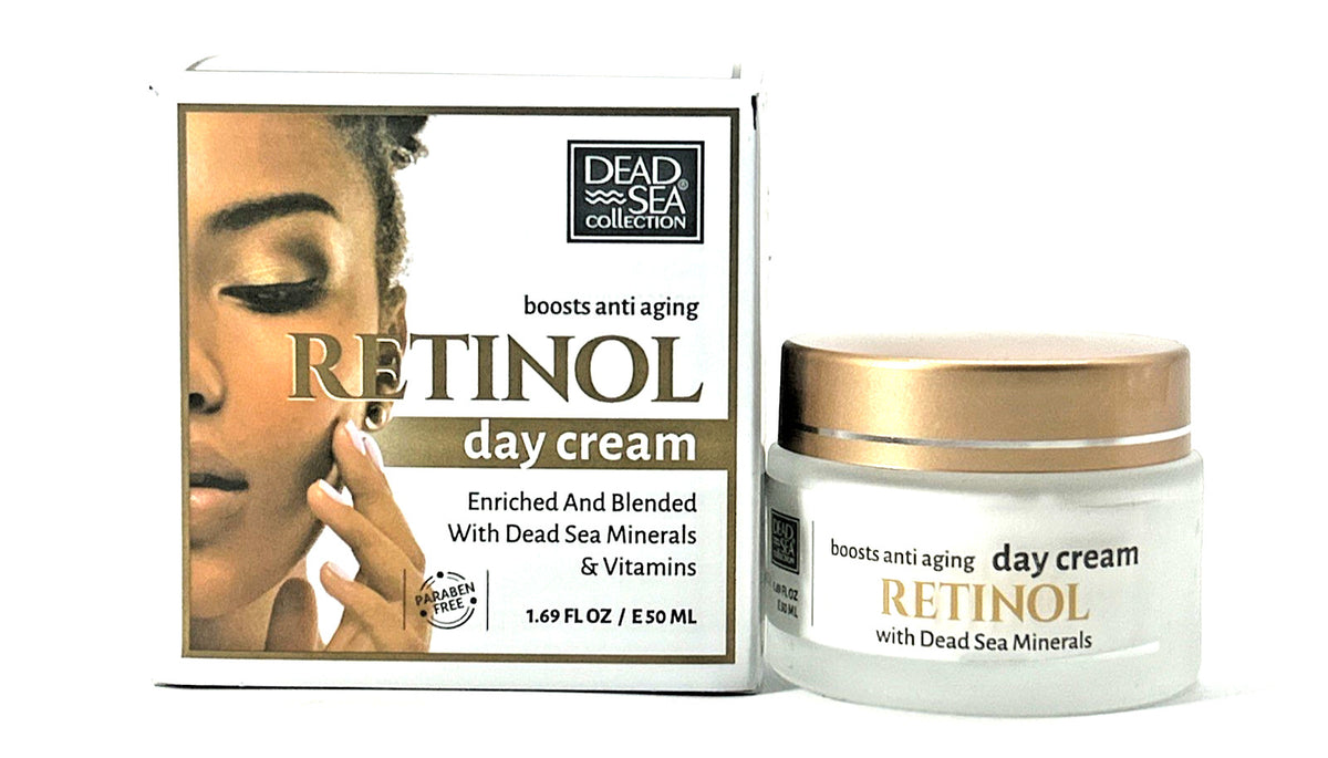 Dead Sea Retinol Day Cream - Anti-Aging & Firming Moisturizer 1.69 oz