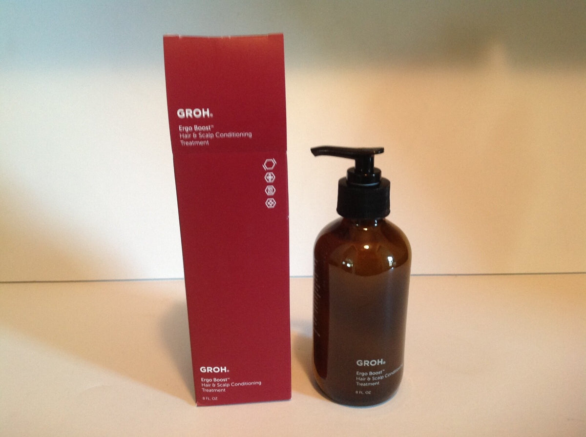 GROH Ergo Boost Hair and Scalp Conditioning Treatment 8 fl oz -