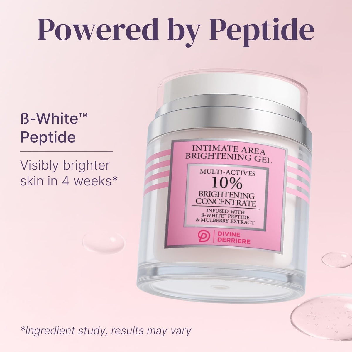 Natural Dark Spot Cream with Alpha Arbutin for Intimate & All Skin Types 1 oz