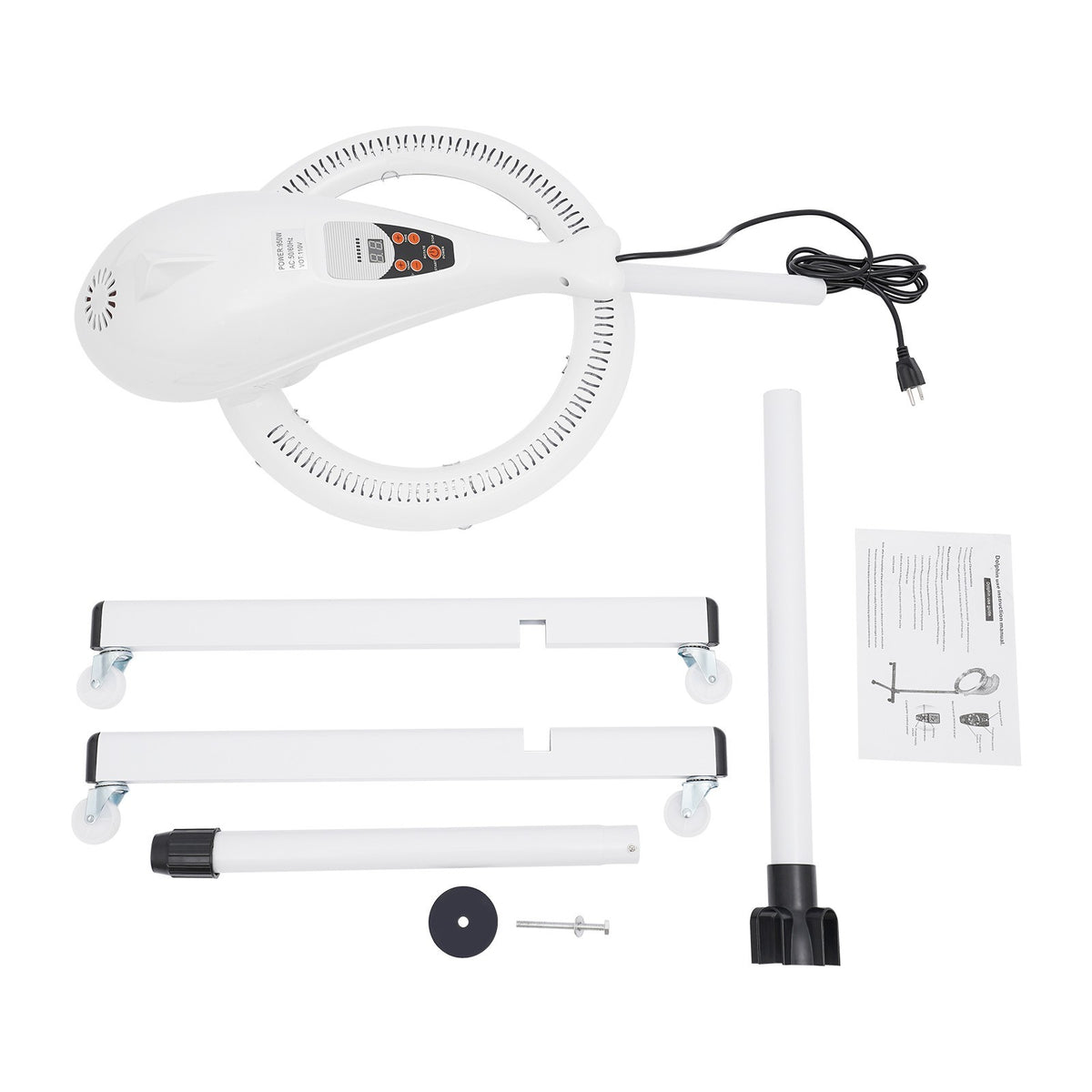 Adjustable Professional Salon Infrared Hair Dryer with Wheels