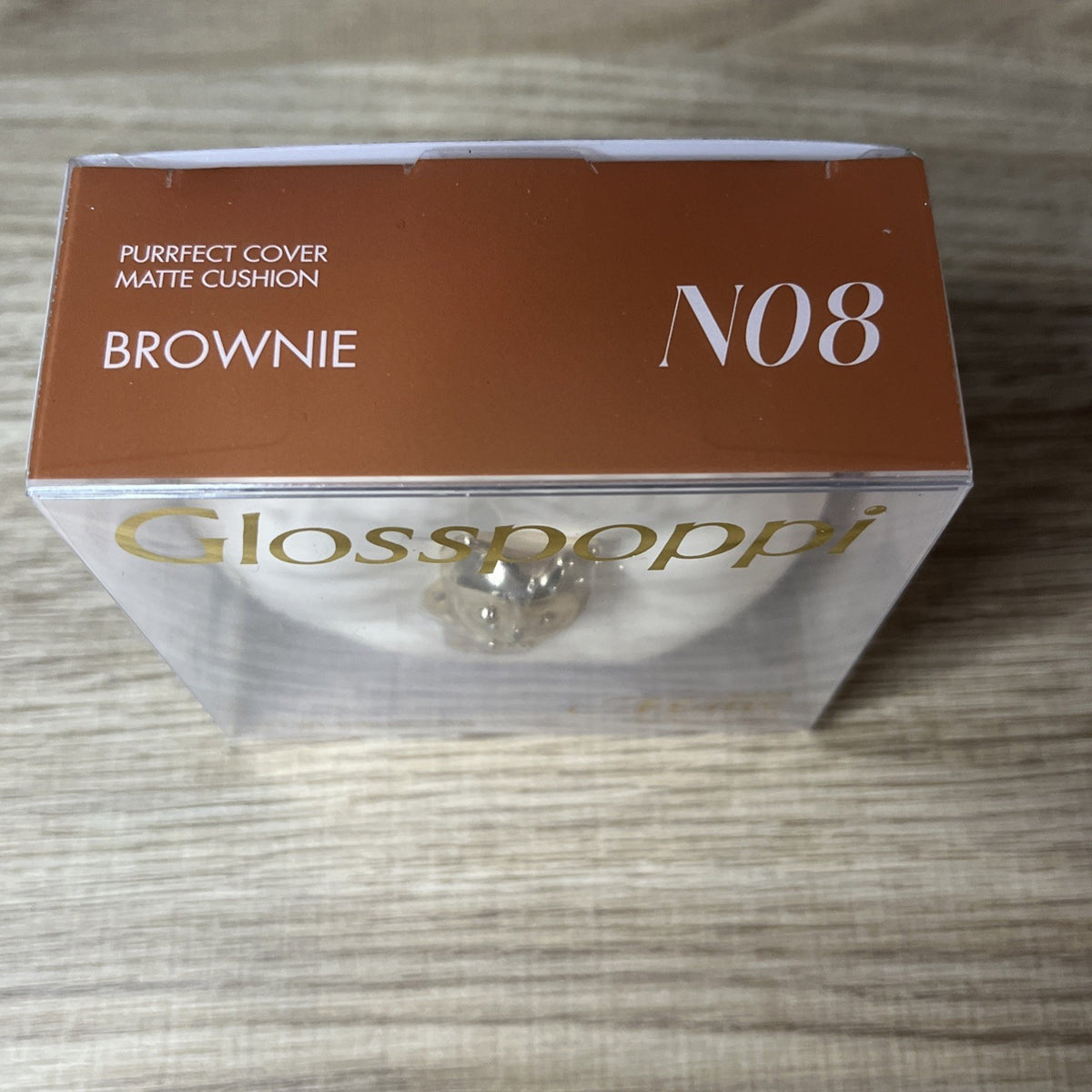 Pore Blurring Powder Foundation N08 Brownie - Matte Full Coverage, 8.5g