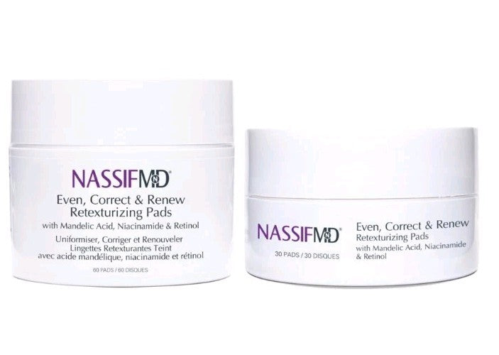 Retexturizing Skin Pads Kit for Brightening & Smoothing - 30 & 60 Count