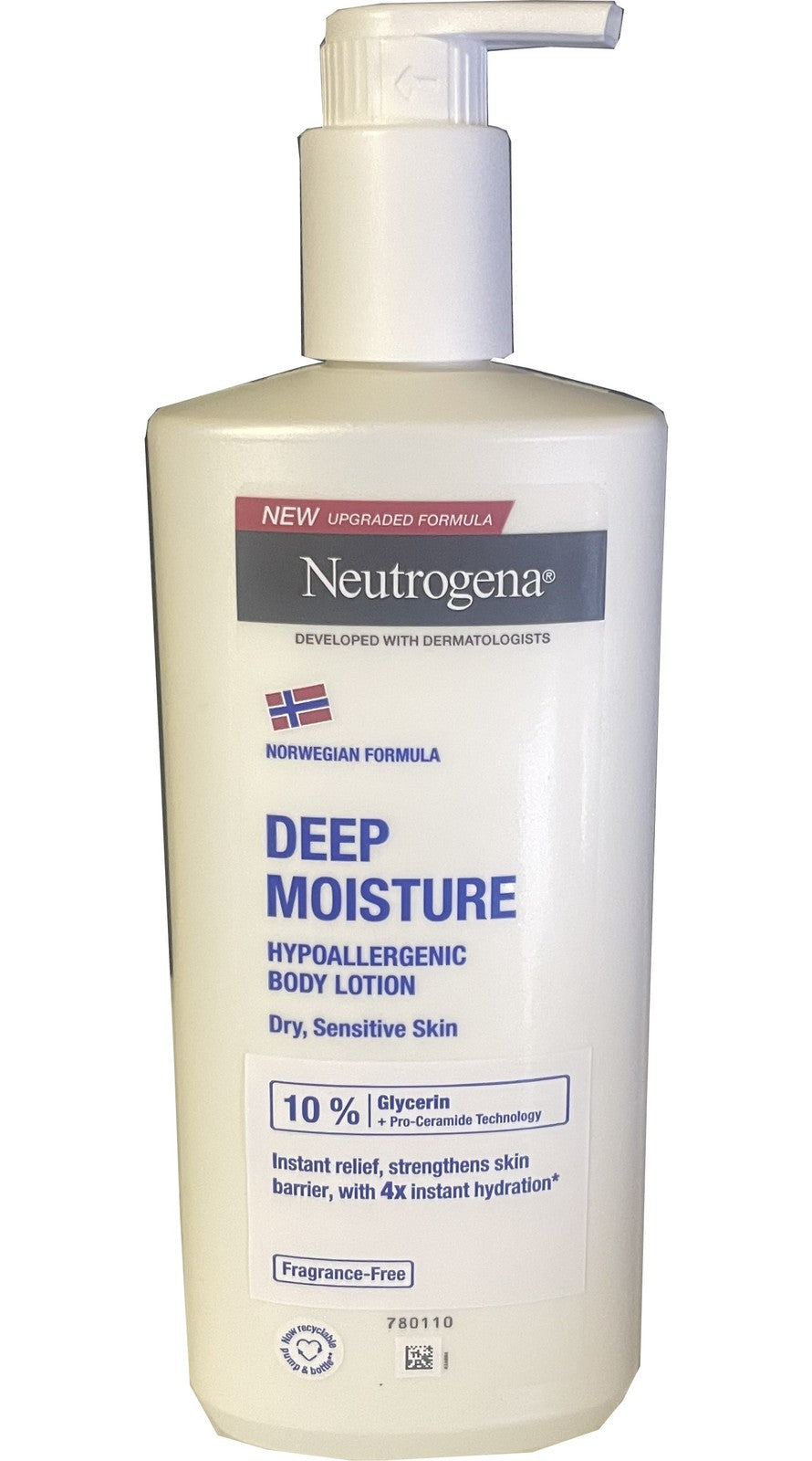 Deep Moisture Hypoallergenic Body Lotion 400ml