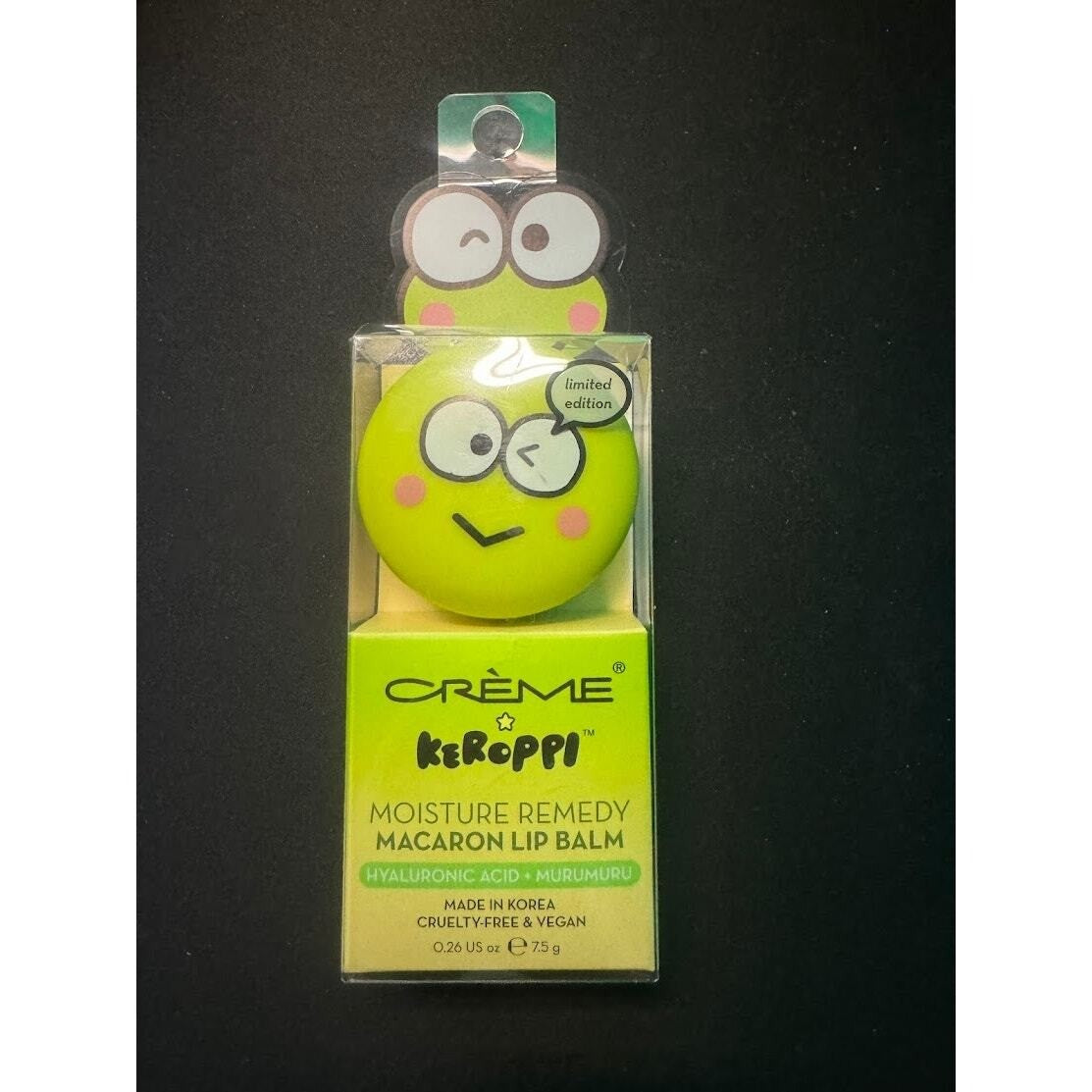 Limited Edition Matcha Vanilla Lip Balm - Hydrating Macaron Lip Moisturizer