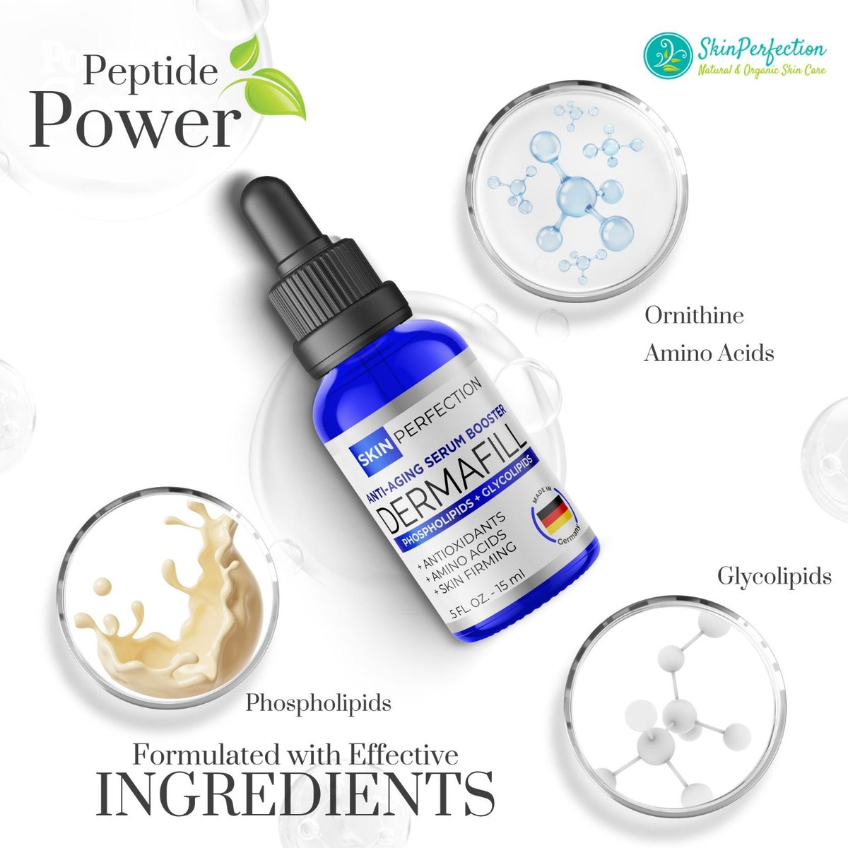 Anti-Aging Under-Eye & Face Wrinkle Filler - Plumping & Lift Serum Additive