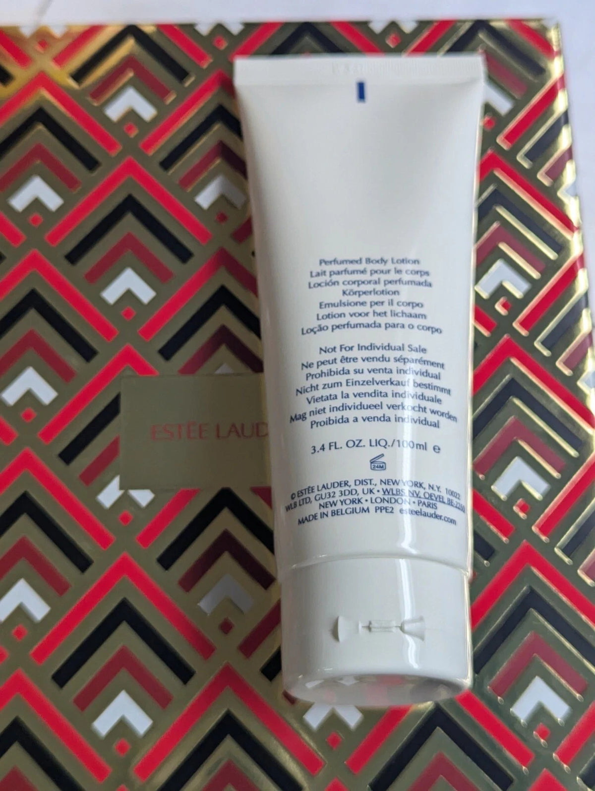 White Linen Perfume Body Lotion by Estee Lauder Travel Size 3.4