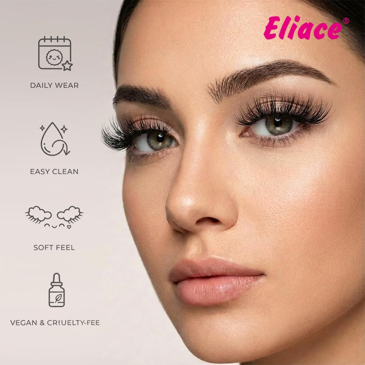 15 Pairs 13MM Natural Look False Eyelashes - Fluffy, Reusable, Cruelty-Free