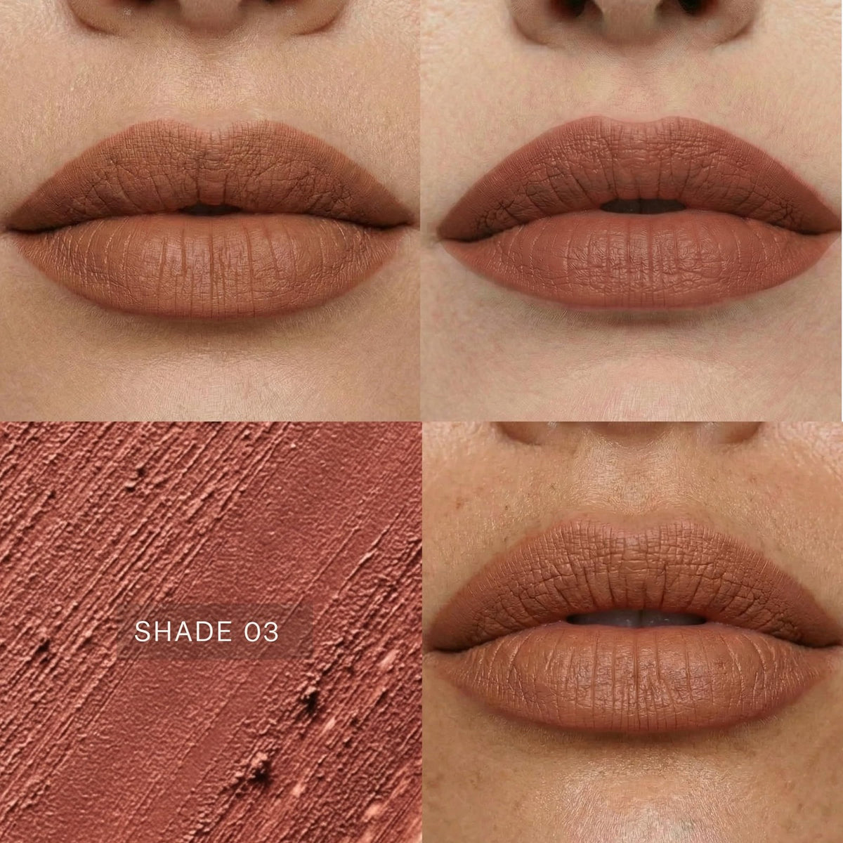 Lip Liner Pencil - Long Lasting Waterproof & Smudge-Proof, Shade 03 Warm Caramel
